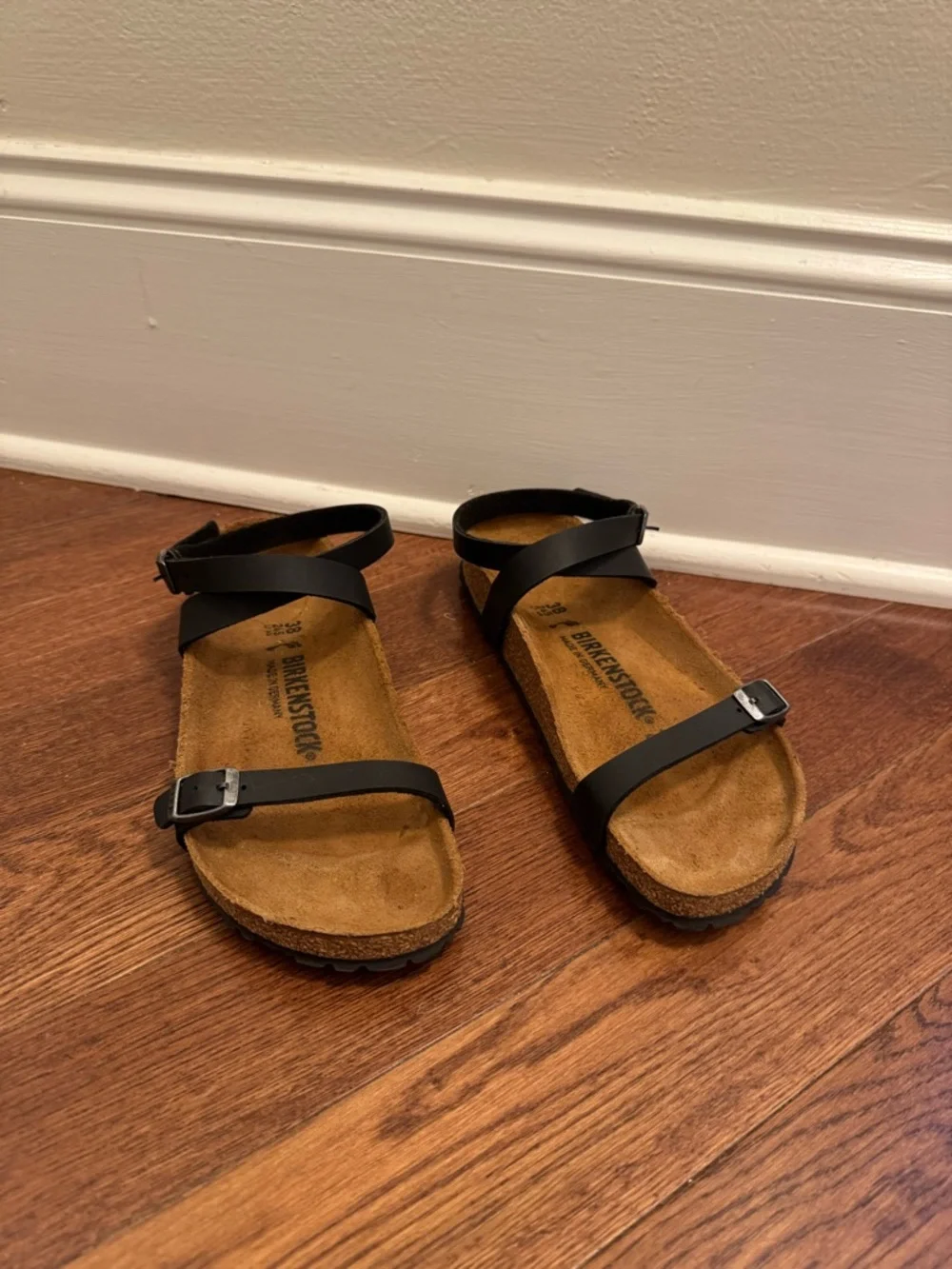Birkenstock | Daloa Black Strappy Ankle Sandals
